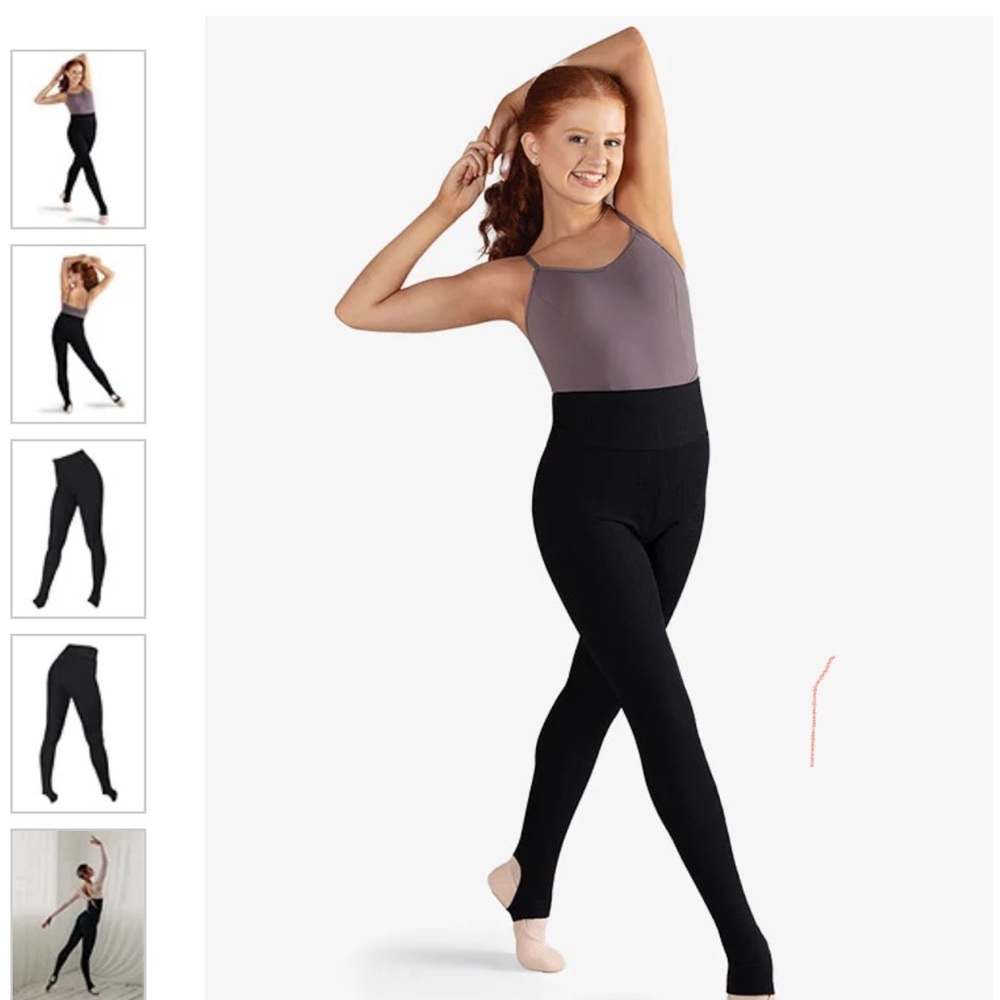 Zara Black Streamlined Leggings